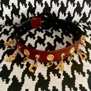 80s 90s Vintage Escada Charm Belt